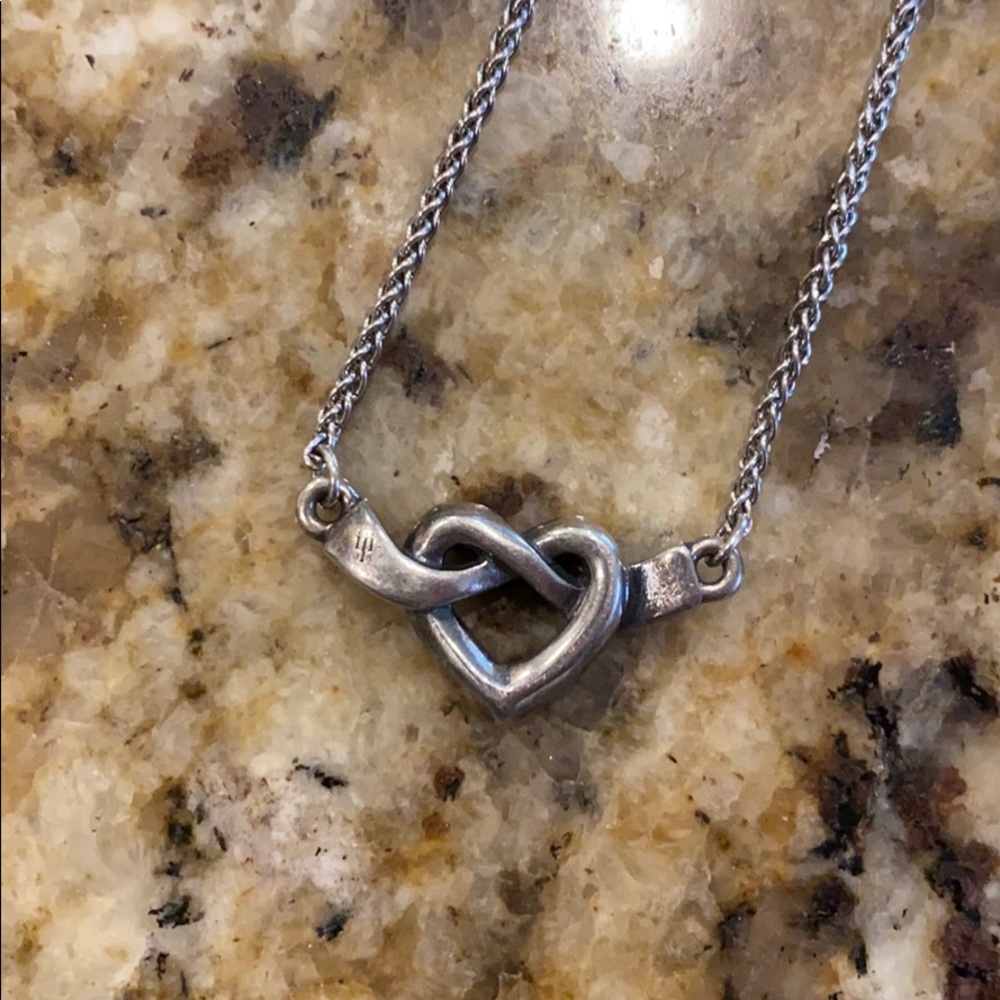 James Avery Heart Knot Necklace